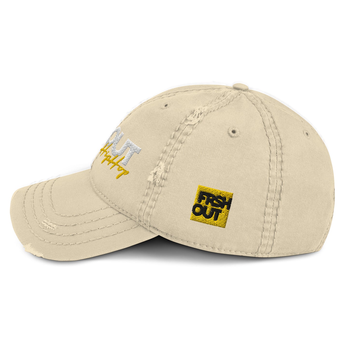 FRSHOUT Distressed Dad Hat