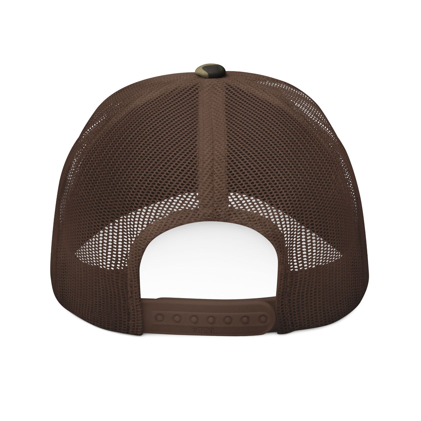 FRSHOUT OG Camo Trucker Hat