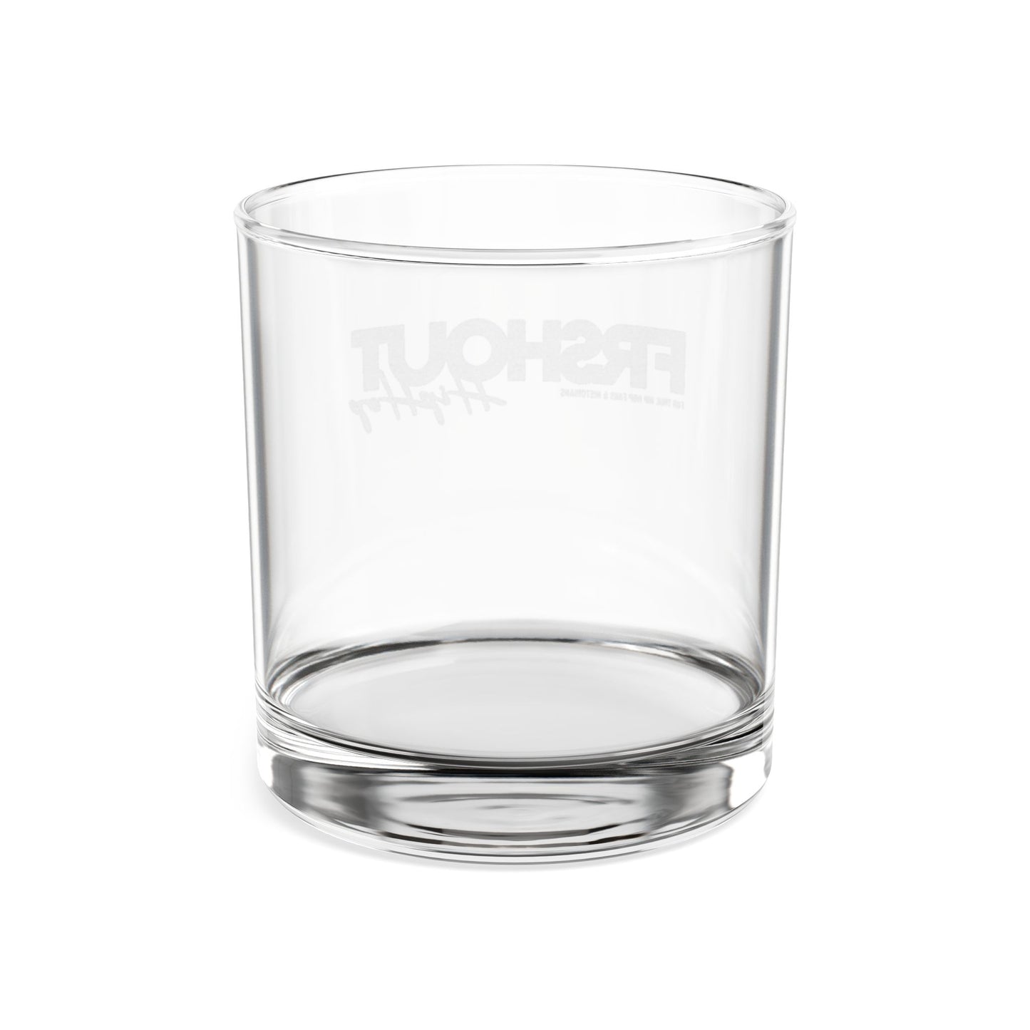 FRSHOUT OG Whiskey Glass, 10.5oz (Engraving)